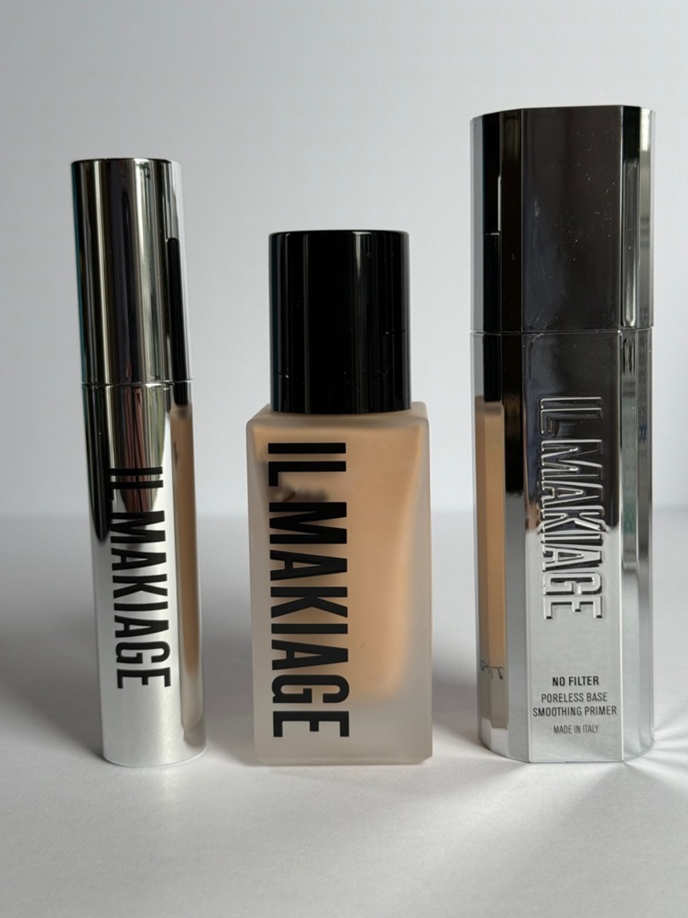 IL MAKIAGE Liquid Foundation 035 Woke Up Like This, No Filter Primer & Concealer